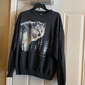 Vintage Wolf Sweatshirt